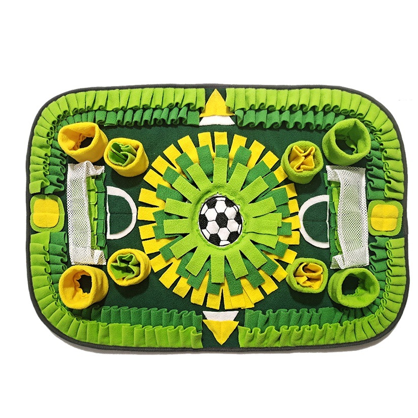 Estera de olor transfronteriza estera de comida para gatos estera de entrenamiento para mascotas olor auto-Hola perro de descompresión campo de fútbol juguetes educativos