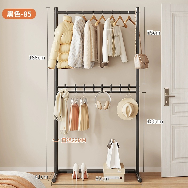 우아한 블랙 선반-85