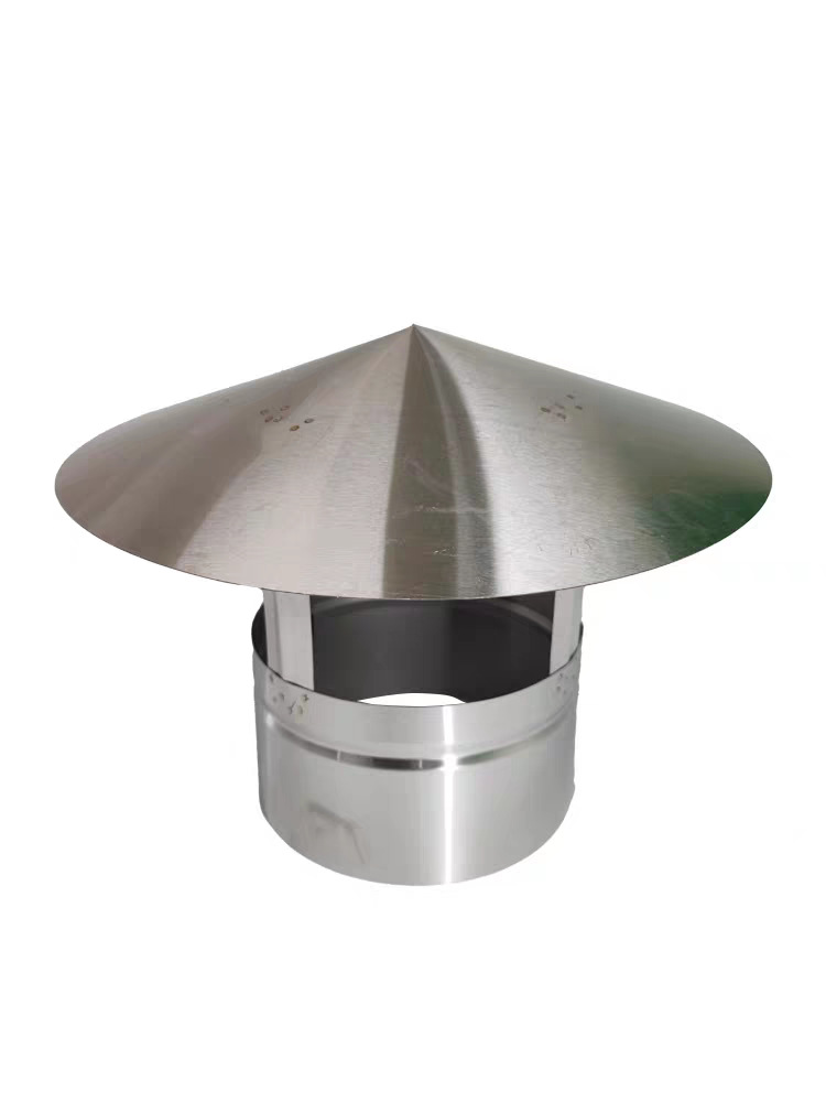 加厚不锈钢烟筒防雨帽 锅炉土灶台油烟机壁挂炉家用取暖炉防风帽