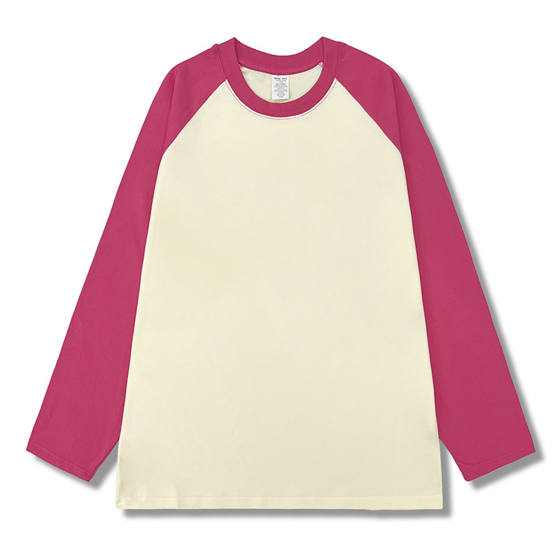 200g long sleeve rose red apricot