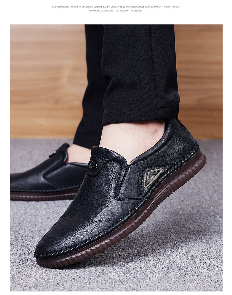 Scarpe da uomo per calzature da esterno formali derby in pelle con punta quadrata e punta alare_voghion.com