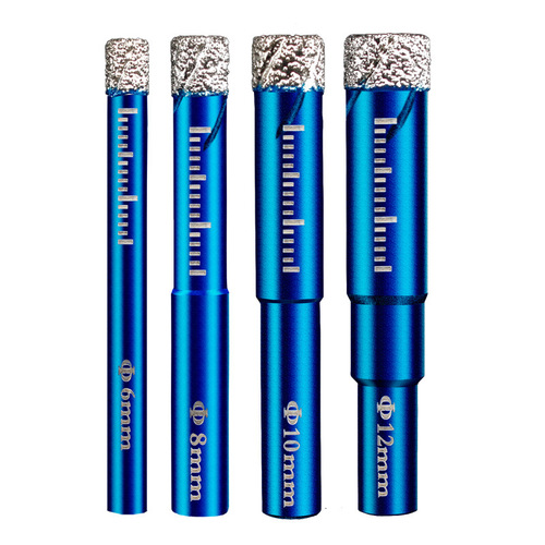 Dry all-ceramic tile drill bit marble glass vitrified tile drilling tile hole opener without adding water