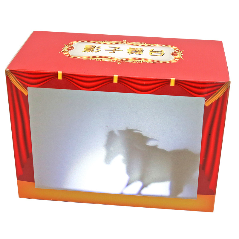 Escuela Primaria estudiante ciencia creativa experimento traje sombra etapa rompecabezas STEAM educación Tecnología pequeña producción al por mayor