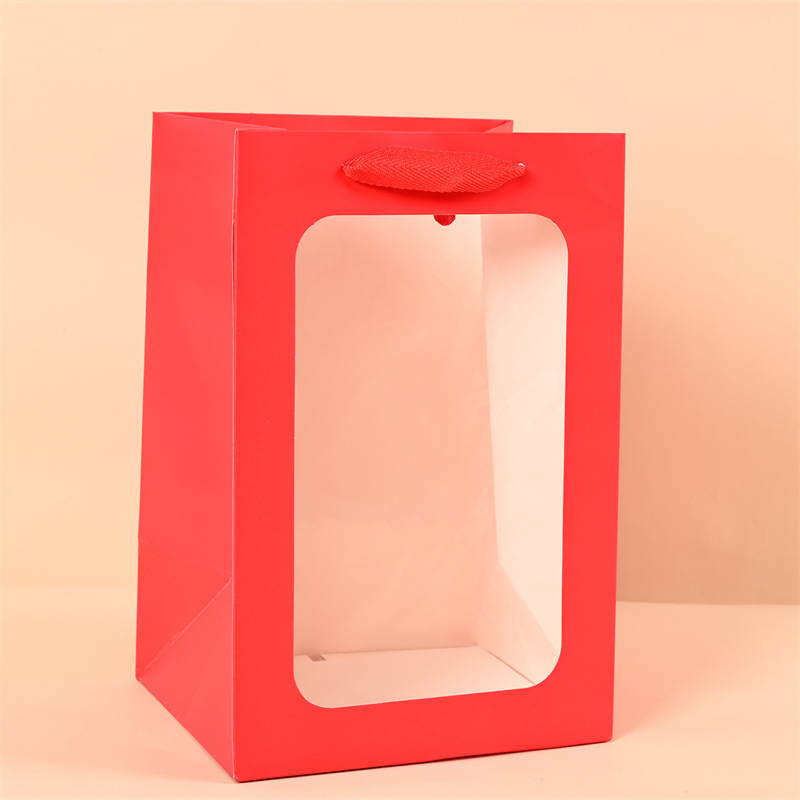 빨간색; 흰색 판지; 하드 스몰 사이즈 18*13*25CM