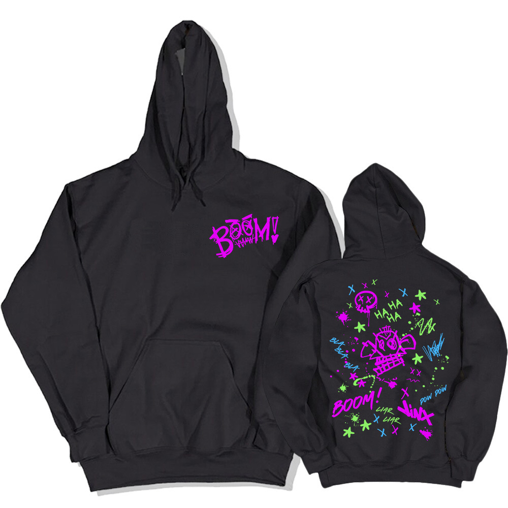 Female Hoody Boom Monkey Jinx Arcane Hahaha Hoodies