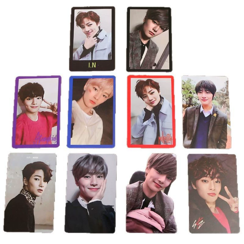 Фотокарта (Stray Kids) GO+ODD маленькая коллекционная карта — по участнику, 0,02 кг
