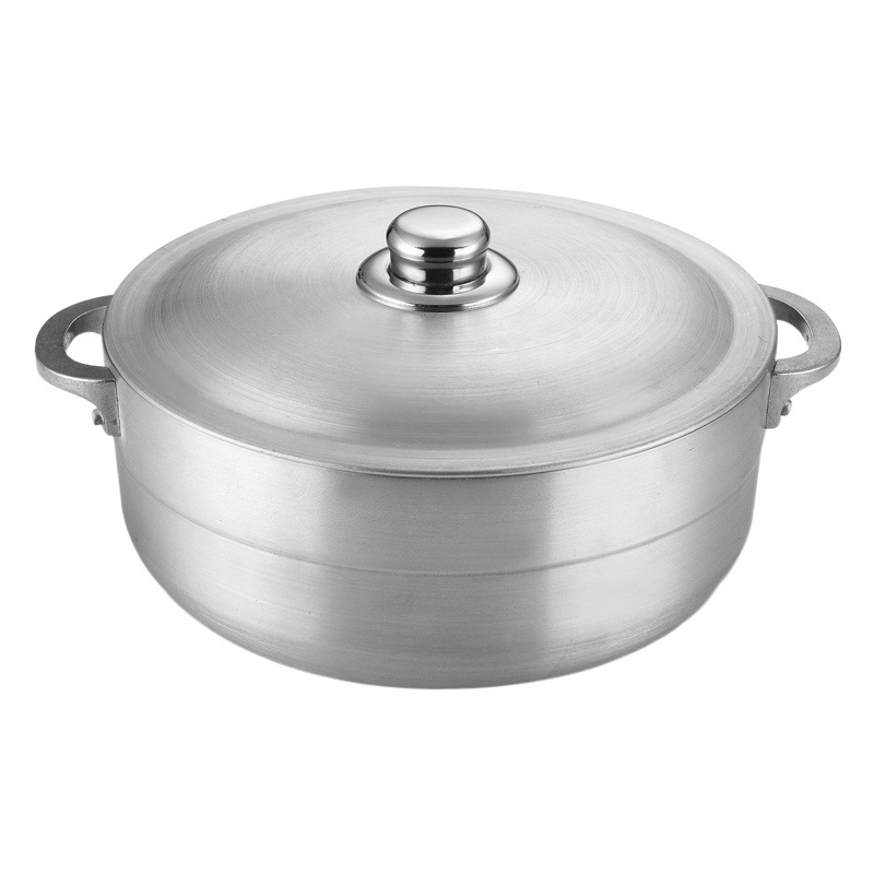 20-36cm olla de lijado de aluminio, olla de sopa, olla de sopa de olla de estiramiento conjunto traje olla de regalo del hogar