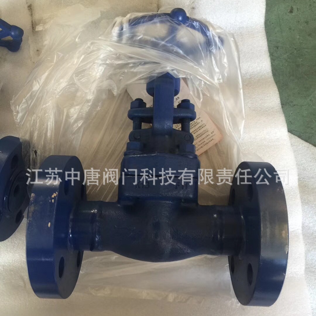 J41Y-64I法兰铬钼钢截止阀 络钼钢手动截止阀 F11/F22材质 锻钢阀