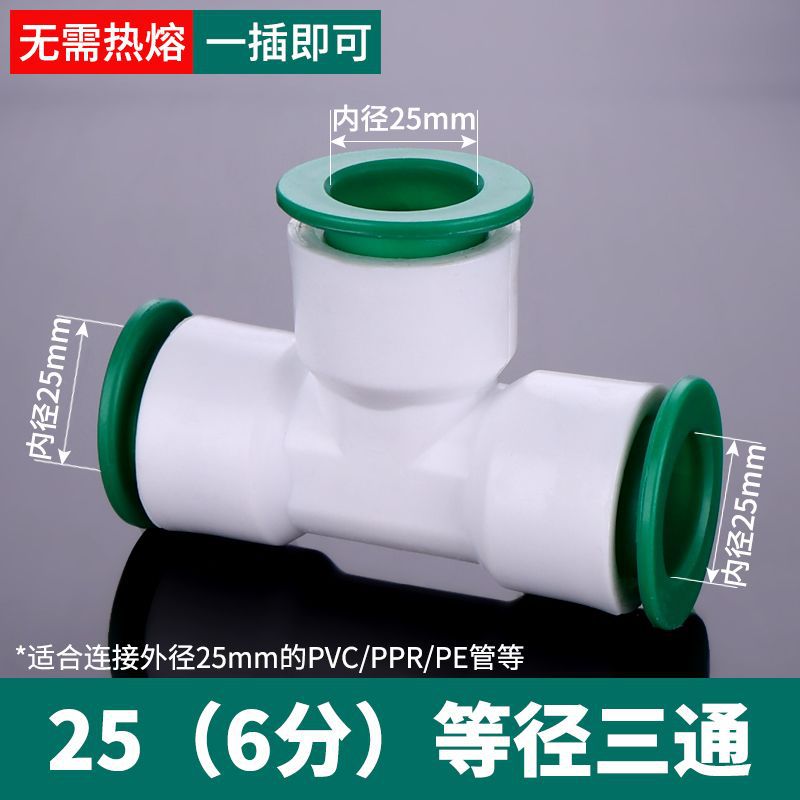 25(6 puntos)/T de inserción rápida