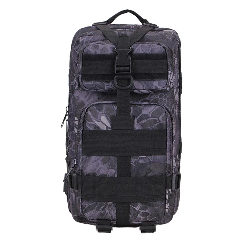 Junsheng Camouflage Tactical 3p Backpack Outdoor Sports Mountaineering Bag Hiking Bag Waterproof Wear-resistant Travel Backpack