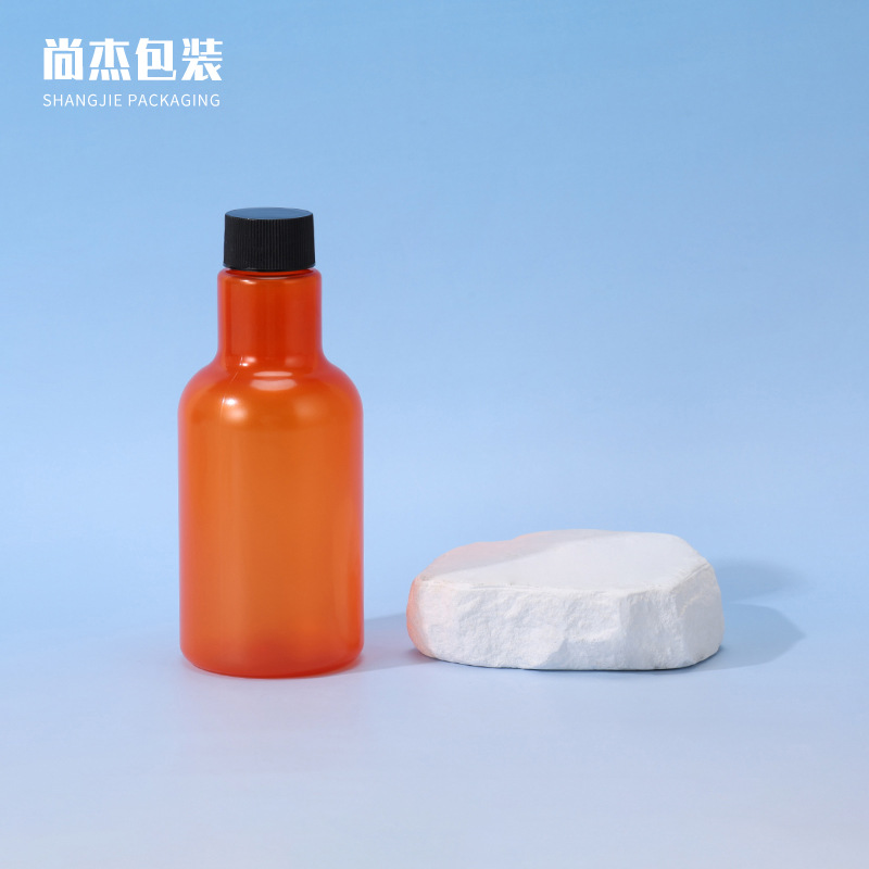 300ML磨砂瓶沐浴乳瓶瓶子PET分装瓶 包装厂家批发实拍图