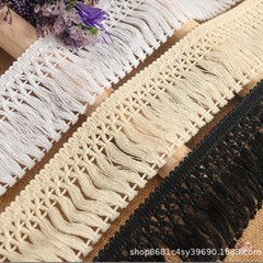スポット綿タッセル織りリボン家の装飾工芸品カーテンカーペットソファ diy レースアクセサリー