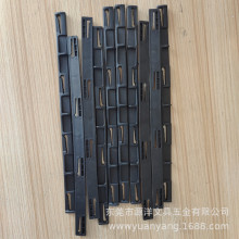 4孔压纸器塑料4孔压条夹子配件装订文件的活页夹子配4孔夹的压条