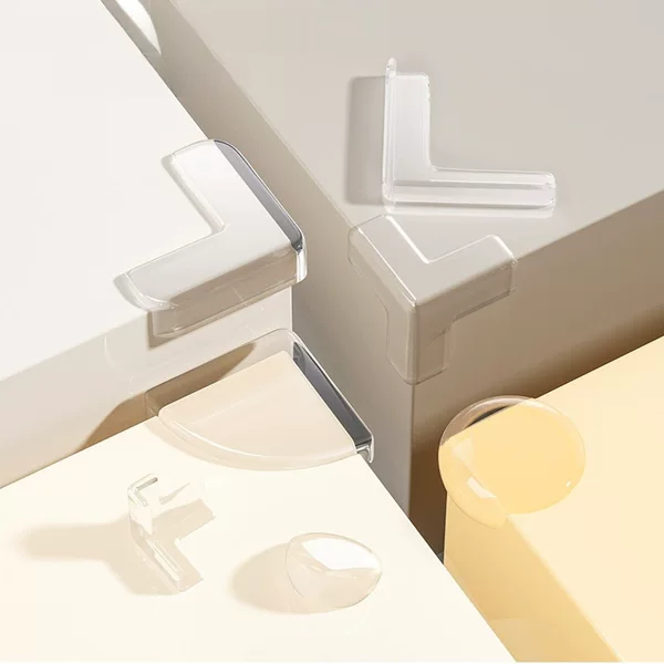 Anti-Collision Corner Table Corner Transparent Anti-Collision Anti-Collision Corner Protector Furniture Corner Protector Soft Corner Kids Safety Pvc Protective Cover