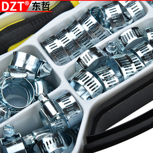 40-piece hose hoop carbon steel galvanized hose hoop set metric American style hoop auto repair hose set tool accessories