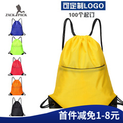 ジッパー屋外防水ロープランドセル印刷ロゴポリエステルポケット卸売りロープバックパック大容量かばん
