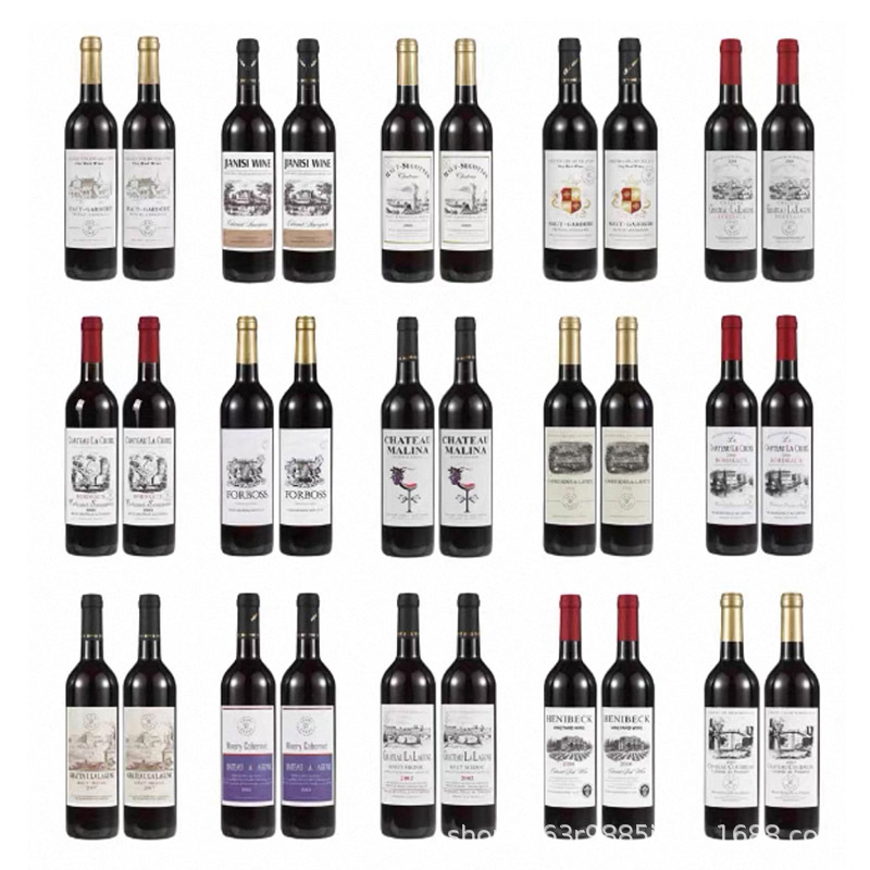 빈 병 30개 - 무작위 라벨 캡(고품질 소스 제조업체는 맞춤 제작 가능)