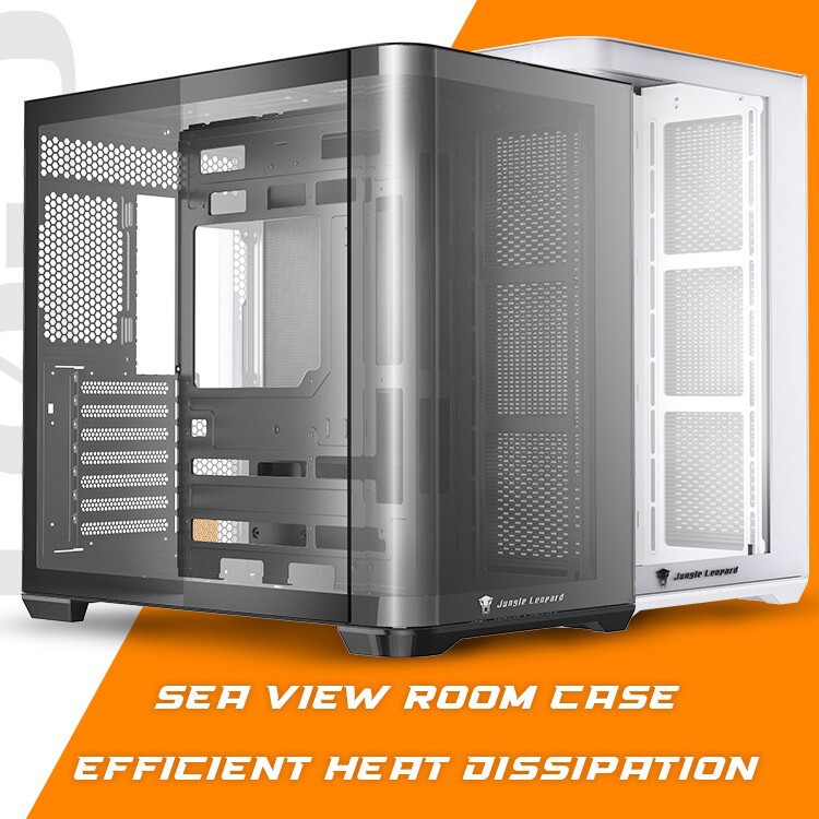 Jungle Leopard Ac-01 Curved Glass E-Sports Game Wide-Body Internet Cafe Internet Cafe Desktop Computer Atx Large Chassis
