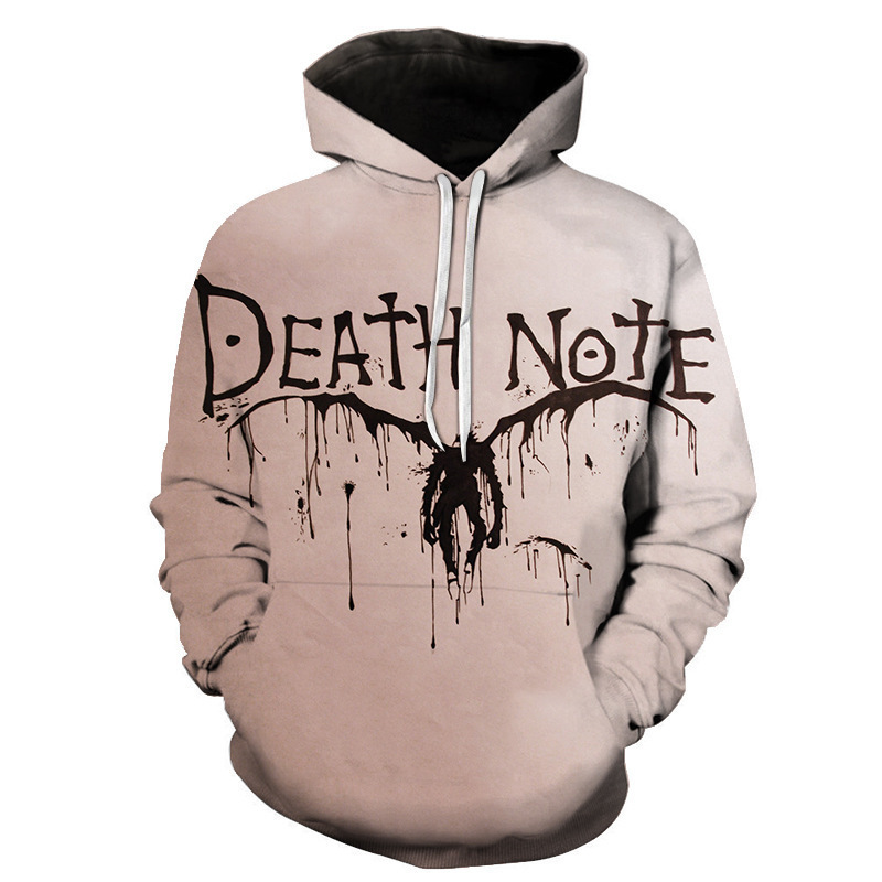 The Latest European and American Autumn and Winter Halloween Digital Printed Hooded Sweatshirt Cosplay Skull Top Couple Baseball Uniform