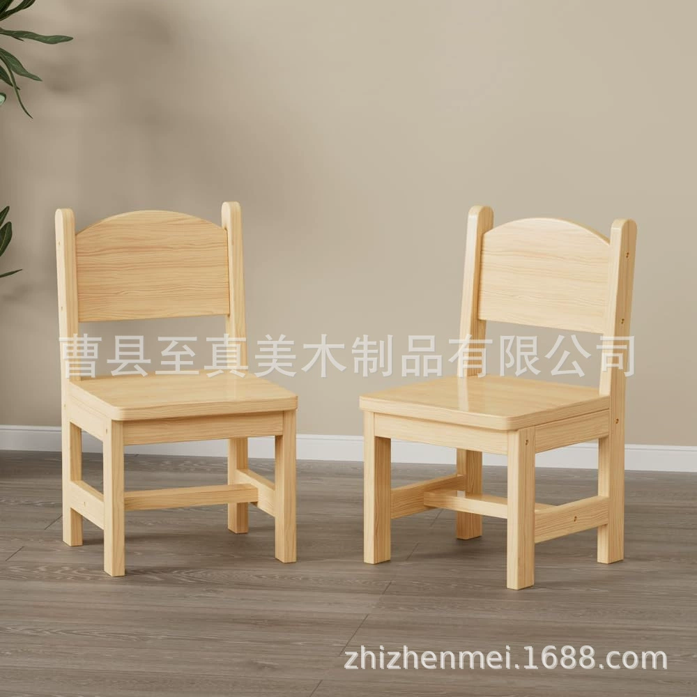 Детский сад из цельного дерева столы и стулья для детей