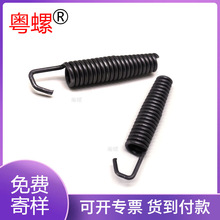 专业工厂粤螺加工拉伸弹簧金属拉簧镀锌弹簧可来图粤螺