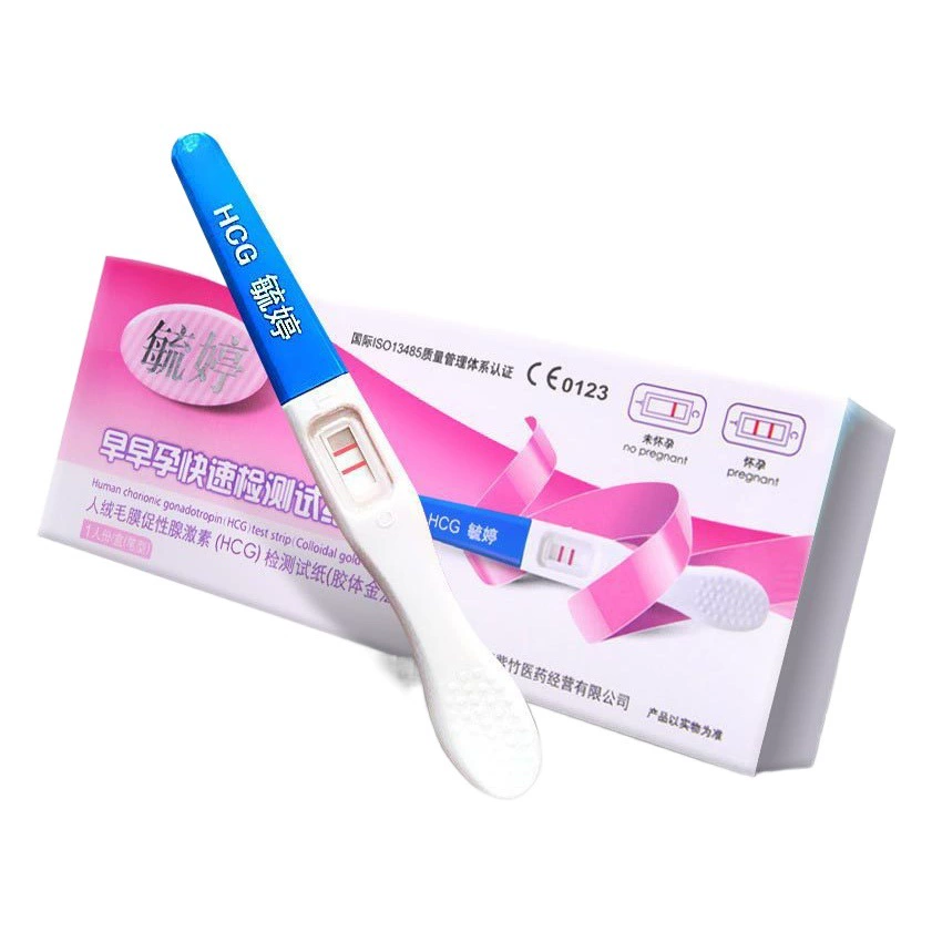 Yuting тест на раннюю беременность палочка тест на беременность ручка одна упаковка Высокоточный тест на беременность бумажная коробка для ручек оборудование на беременность оптом
