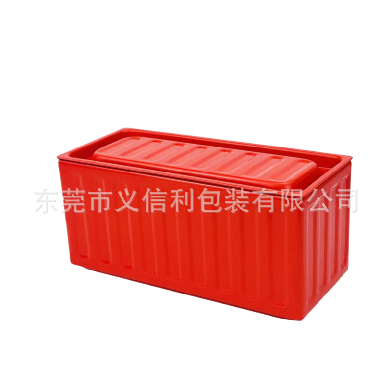 wholesale multi-color container shape tin box for gift food