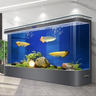Living Room Home Floor Medium and Large Modern Light Luxury One-button Drainage Water-free Lazy Goldfish