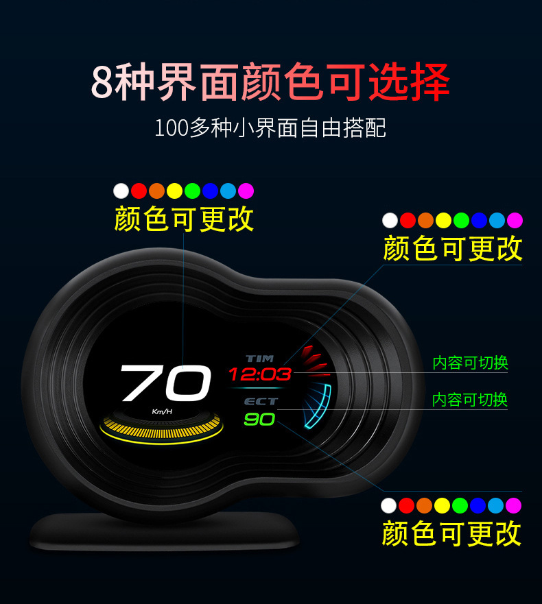 车载hud抬头显示器