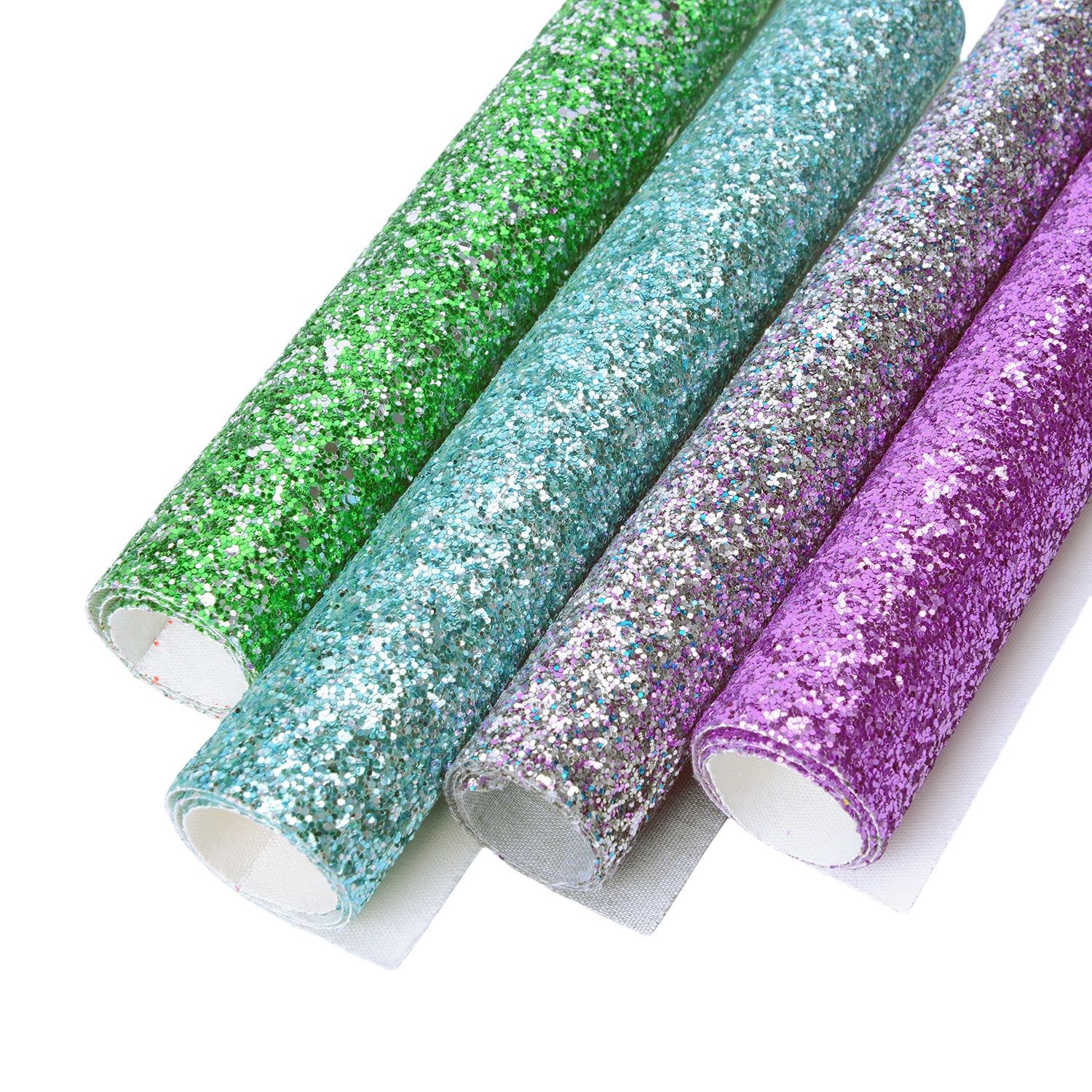 Thick Glitter Sequin Pu Leather Material for Shoes, Bags, Handbags, DIY Bows, and Hair Accessories