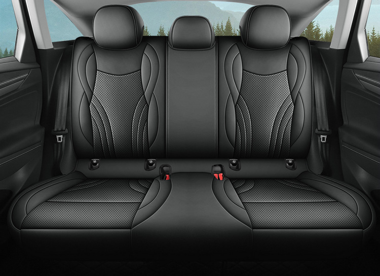 New Volkswagen id7 special car seat cover four seasons universal all-inclusive cushion leather breathable perforated ID7 seat cover