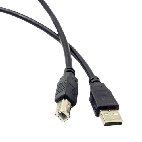 数据线厂家 USB打印线 打印机连接线 USB2.0 数据线 5米 黑色