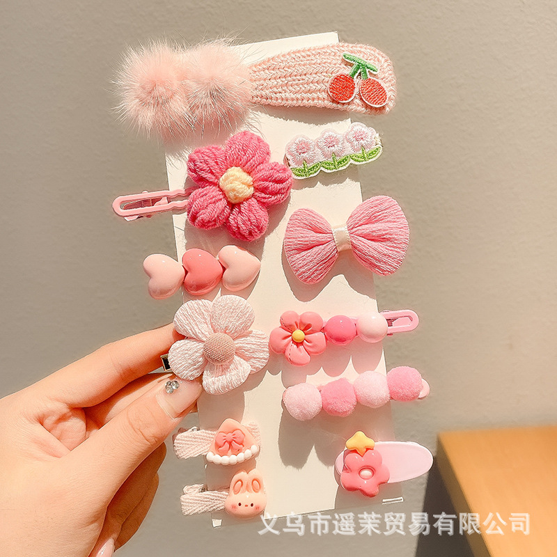 多巴胺儿童发夹女前额刘海夹鸭嘴夹头饰发卡碎发侧边卡子发饰夹子|undefined