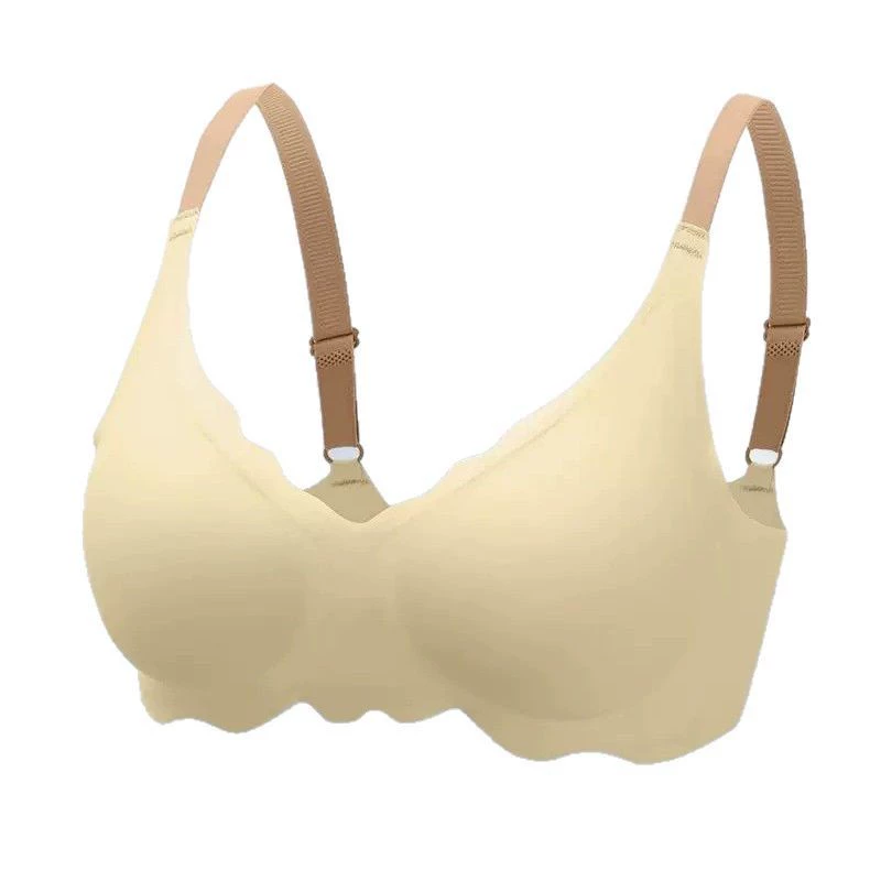 Douyin is the same Veni HQ7027 intelligent soft support without trace 3D three -dimensional cloud zero sensory thin backrene back lace