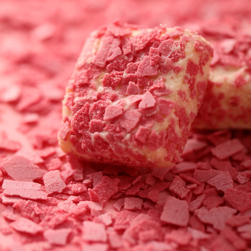 Fujino Fruit Rubik's Cube Smart Wheat Crispy Cocoa Butter 168g Strawberry Flavor Office Snack Food Manufacturer Wholesale