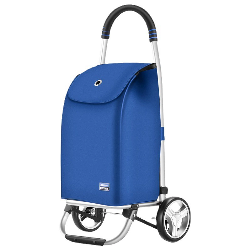 Оптовая Продажа с фабрики пожилой автомобиль может подняться наверх Бытовая продуктовая корзина для покупок ручная тележка тканевая сумка из алюминиевого сплава портативная корзина для покупок