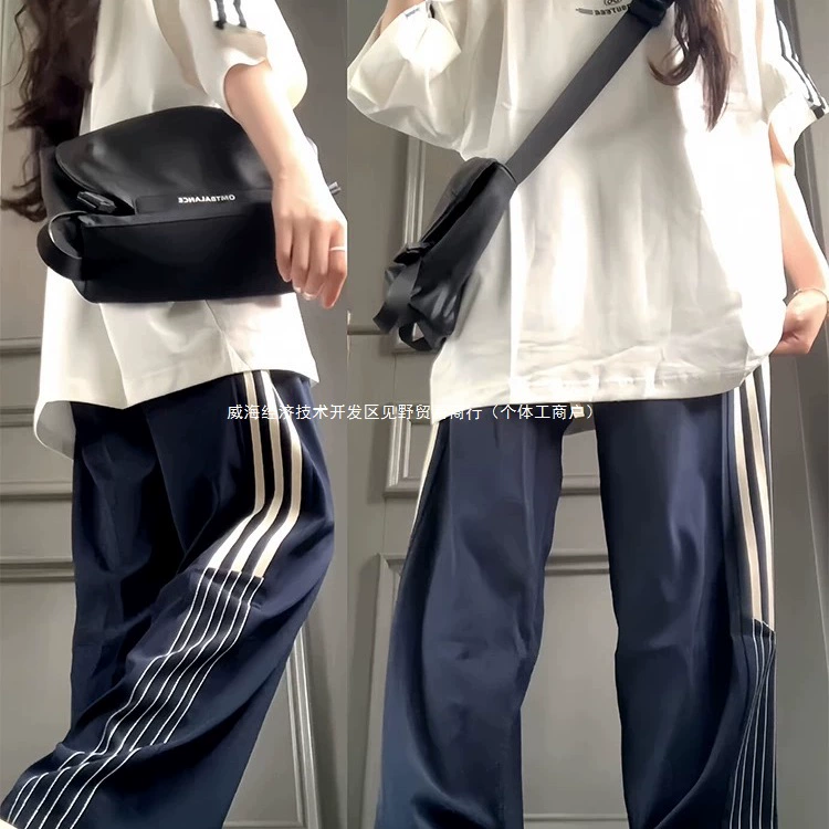 Спортивный костюм в ленивом стиле для женщин, летние свободные брюки для бега в корейском стиле, студенческие брюки с короткими рукавами, повседневный комплект из двух предметов, уменьшающий возраст