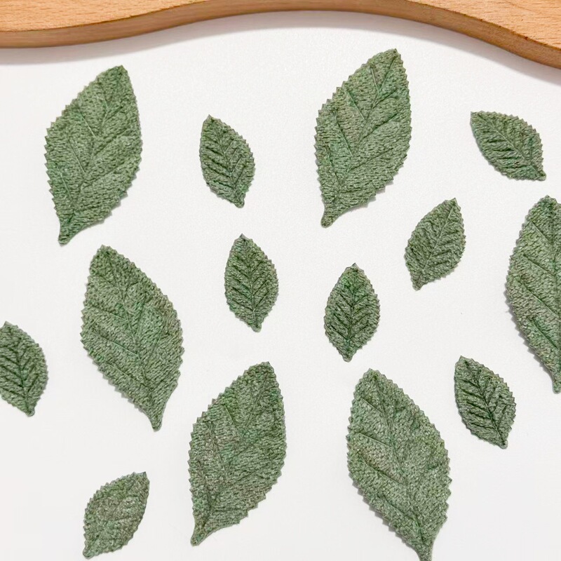 New Simulated Green Leaves, Small Fabric Leaves, Embossed Fabric Accessories, DIY Children's Clothing, Shoe and Sock Decoration Materials New Simulated Green Leaves, Small Fabric Leaves, Embossed Fabric Accessories, DIY Children's Clothing, Shoe and Sock Decoration Materials