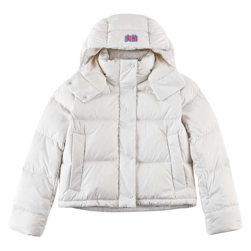 lulu同款Wunder Puff Jacket四格连帽羽绒服泡芙短款鸭绒超轻外套|undefined