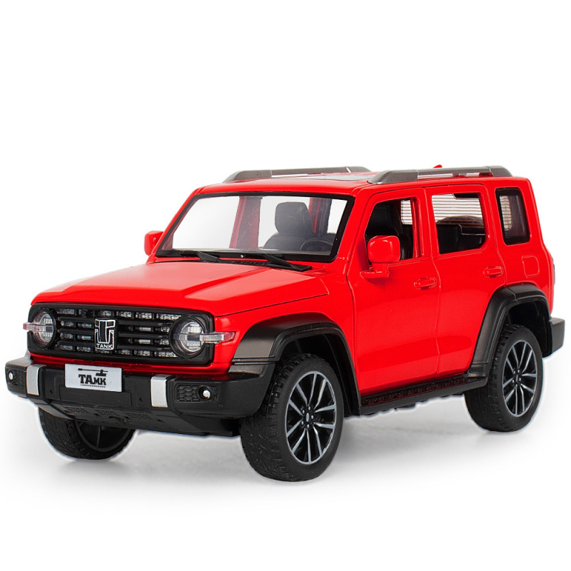 1:32 Tank 300 Basic Version Alloy Pull-Back Model Children's Off-Road Vehicle Boys' Car Decoration Toy Wholesale 1:32 Tank 300 Basic Version Alloy Pull-Back Model Children's Off-Road Vehicle Boys' Car Decoration Toy Wholesale