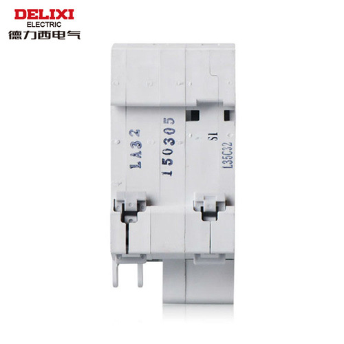 Delixi Electric leakage protection switch DZ47sLE household 2P63A small air switch with leakage protection
