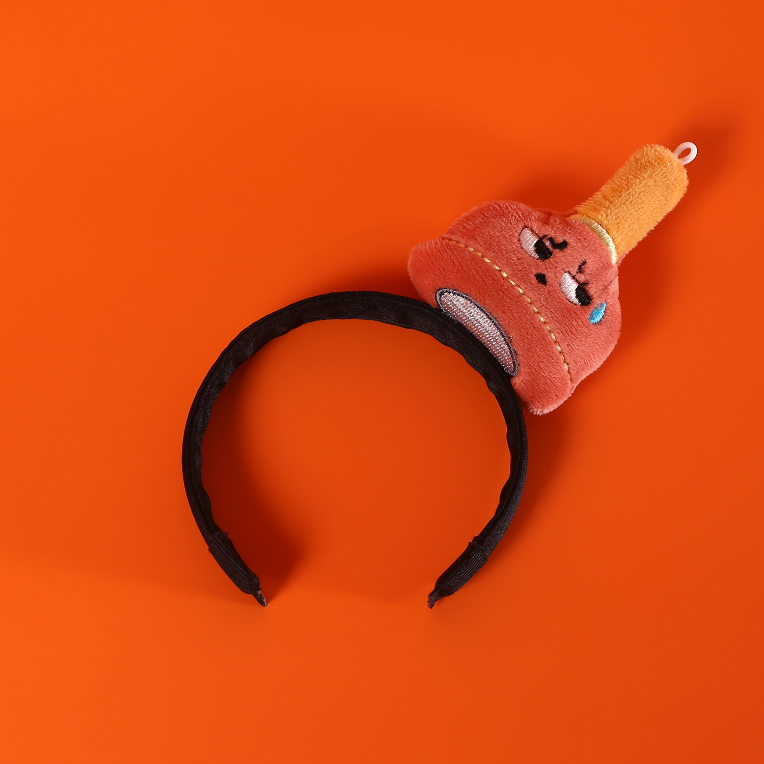 Mascotas extrañas heces inodoro de absorción de peluche para gatos perros comercio exterior cos muñeca de algodón accesorios toque de cabeza image 8