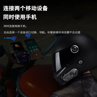 Headset Full Helmet Open Helmet: Motorcycle Helmet Headset