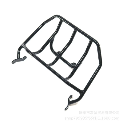 Motorcycle bumper rear shelf rear backrest rear