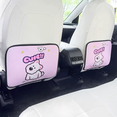 West Highland Anti-Kick Pad, Universal Chair back anti-kick pad - pink-west-highland-short-anti-kick-pad-2-sheets