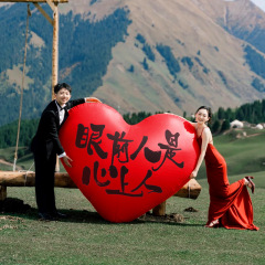 結婚式の写真小道具、特大の巨大な愛のバルーン、特別な証明書、ガウン、結婚式の挨拶状、結婚式の部屋の装飾、婚約
