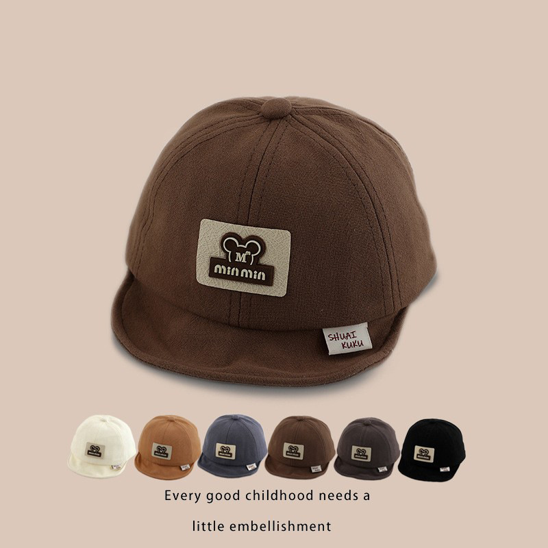Sombreros para bebés primavera y otoño delgados, gorras de lengua super lindas para niños y niñas, gorras de béisbol de protección solar con bordes suaves