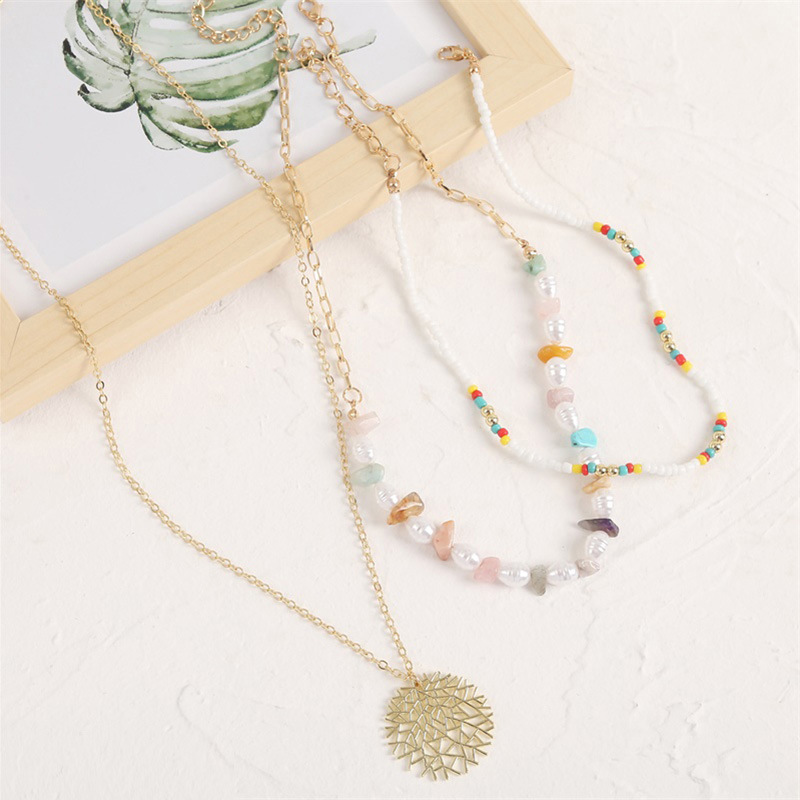 Wholesale Jewelry Beads Stone Branches Pendant Multilayer Necklace Nihaojewelry display picture 6