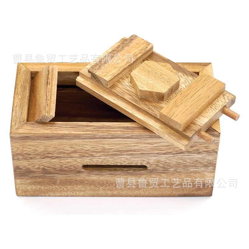 Wooden brainteaser