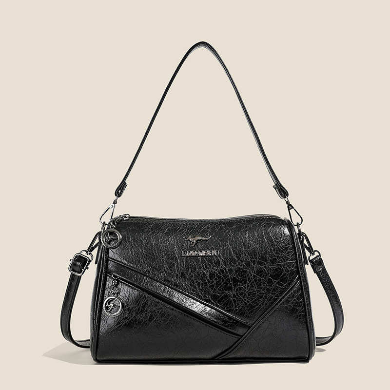 2024 nueva moda atmósfera bolso de hombro de gran capacidad bolso de mochila ligero urbano simple temperamento universal bolso de mujer